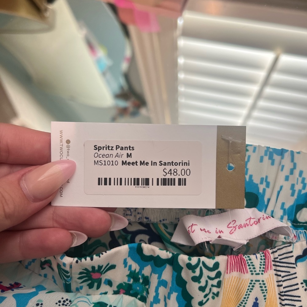 Meet me in Santorini Ocean Air Spritz pants